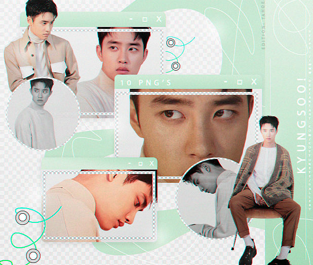PACK PNG! #75 DO KYUNGSOO (EXO) X MARIE CLAIRE by Cottonete on DeviantArt