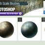 3 Photoshop Brushes for Painting Fish Scales