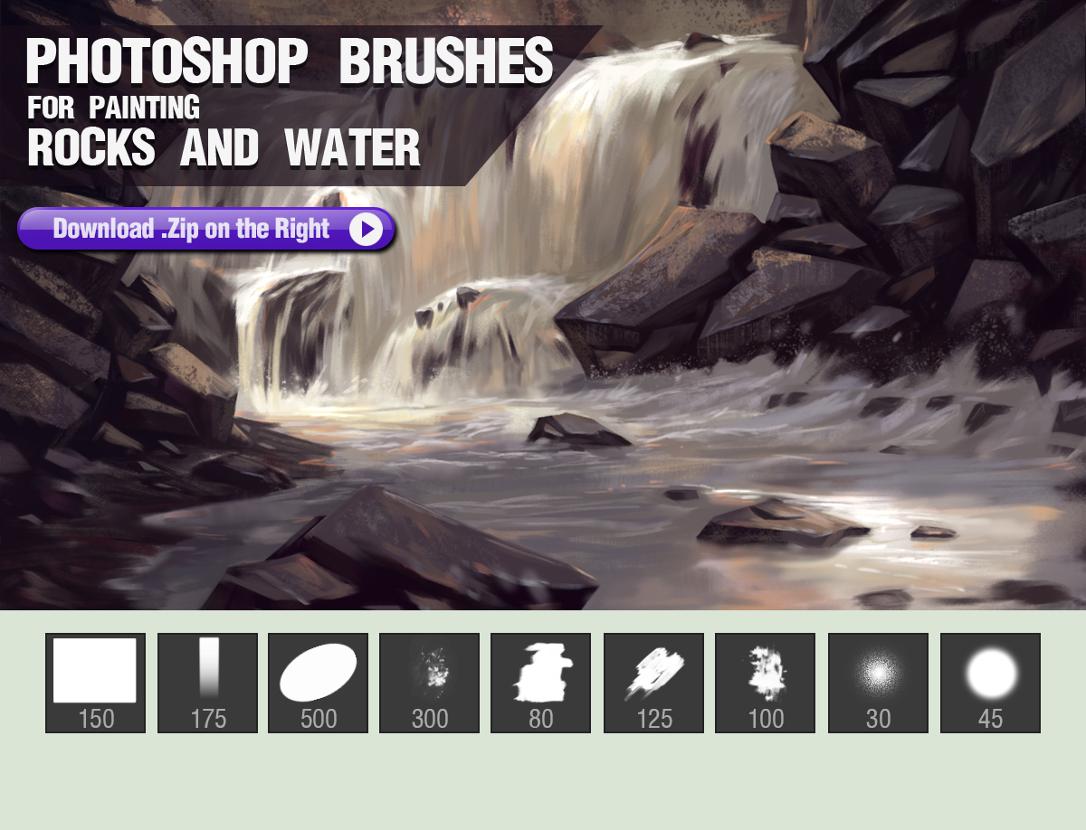 Brushes for use in Adobe Photoshop that will make your artwork seem better