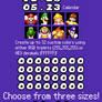 Mario Party 2 Clock and Calendar (For Rainmeter)