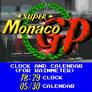 Super Monaco GP Clock and Calendar (Rainmeter)