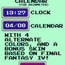 Final Fantasy Clock and Calendar (For Rainmeter)