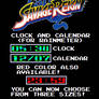 Savage Reign Clock and Calendar (For Rainmeter)