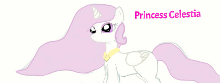 Princess Celestia... Before Her Cutiemark