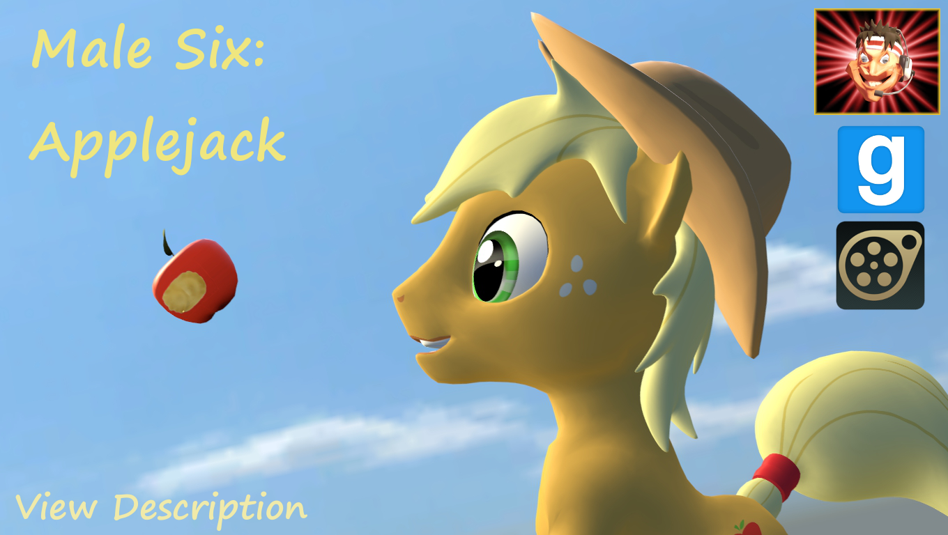 Gmod/SFM Ponies [DL]: Applejack Male