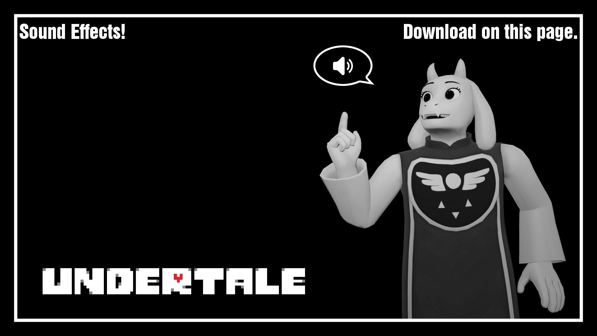 [Download] Undertale Sound Effects!