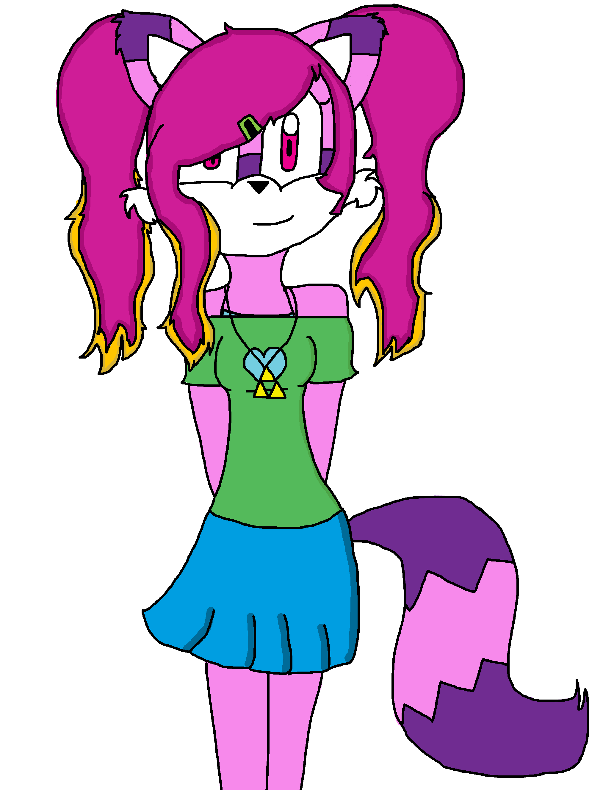 Candy The Raccoon (Digital :3) by SweetCandyCloud on DeviantArt
