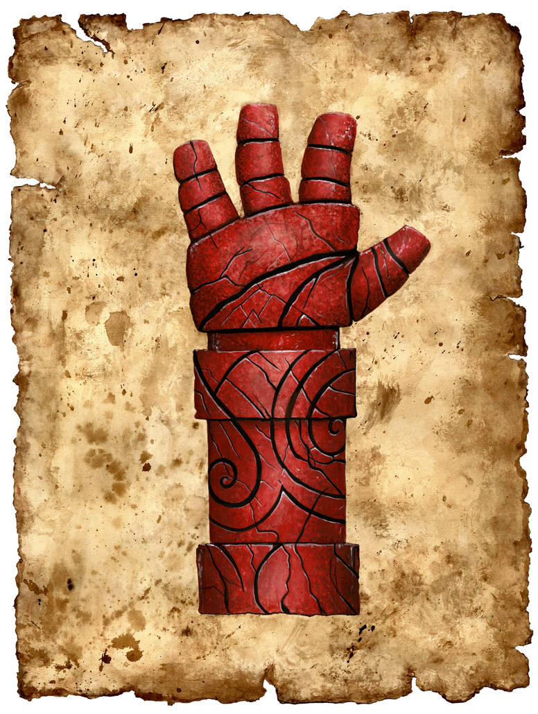Hellboy's Right Hand of Doom by KeatonKohl on DeviantArt