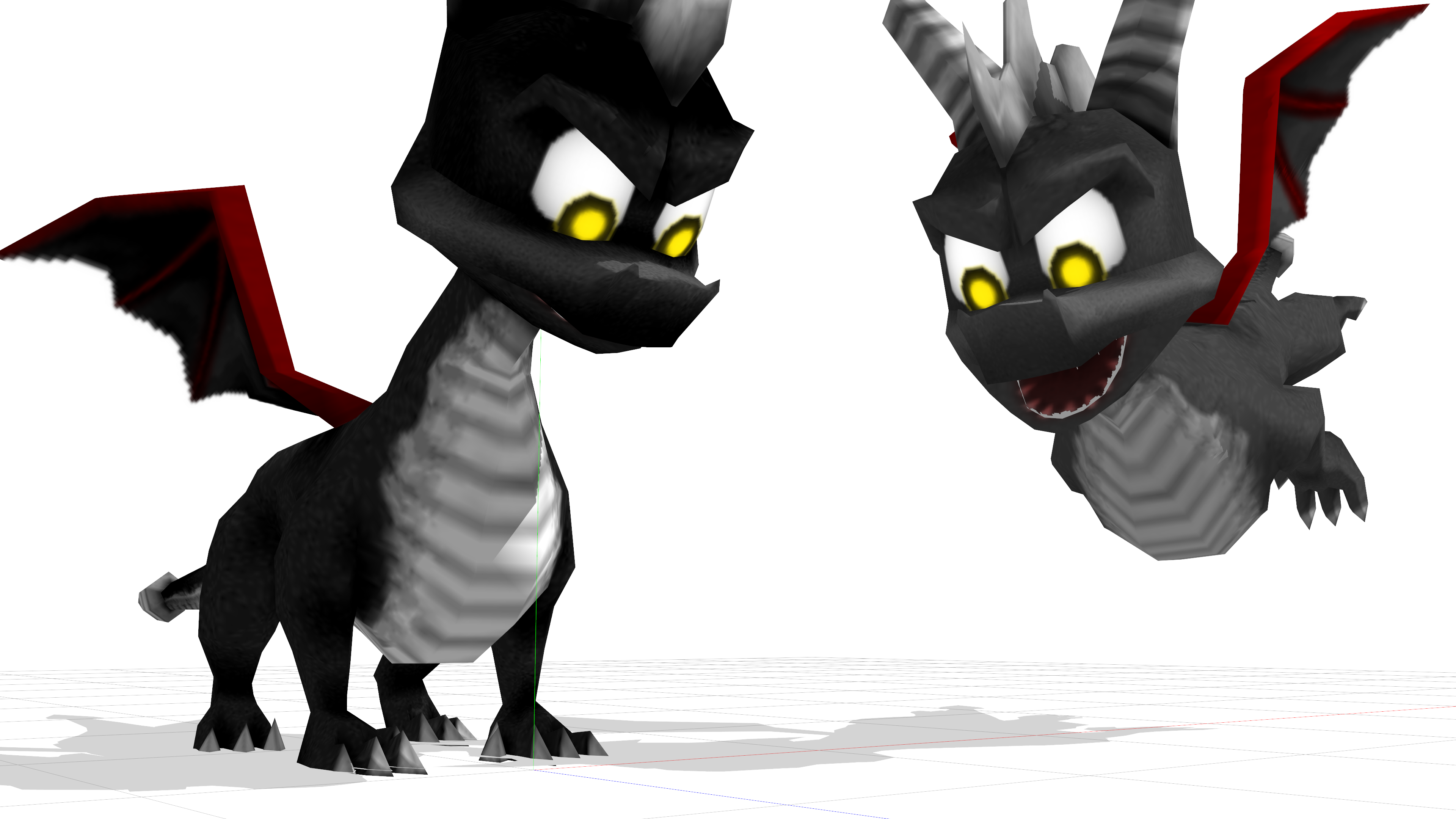 MMD DL Red Spyro by andrewttc on DeviantArt
