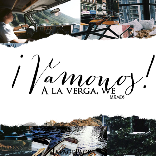 VAMONOS [A la verga we] |PACK #1|