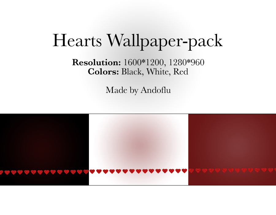 Hearts Wallpaper-pack by AndoFlu on DeviantArt