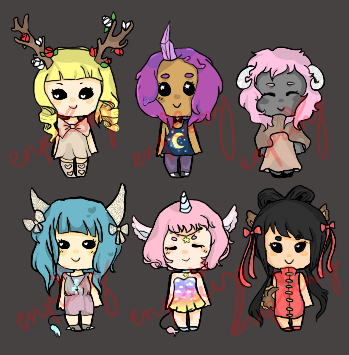 Girly Adopt Set OPEN