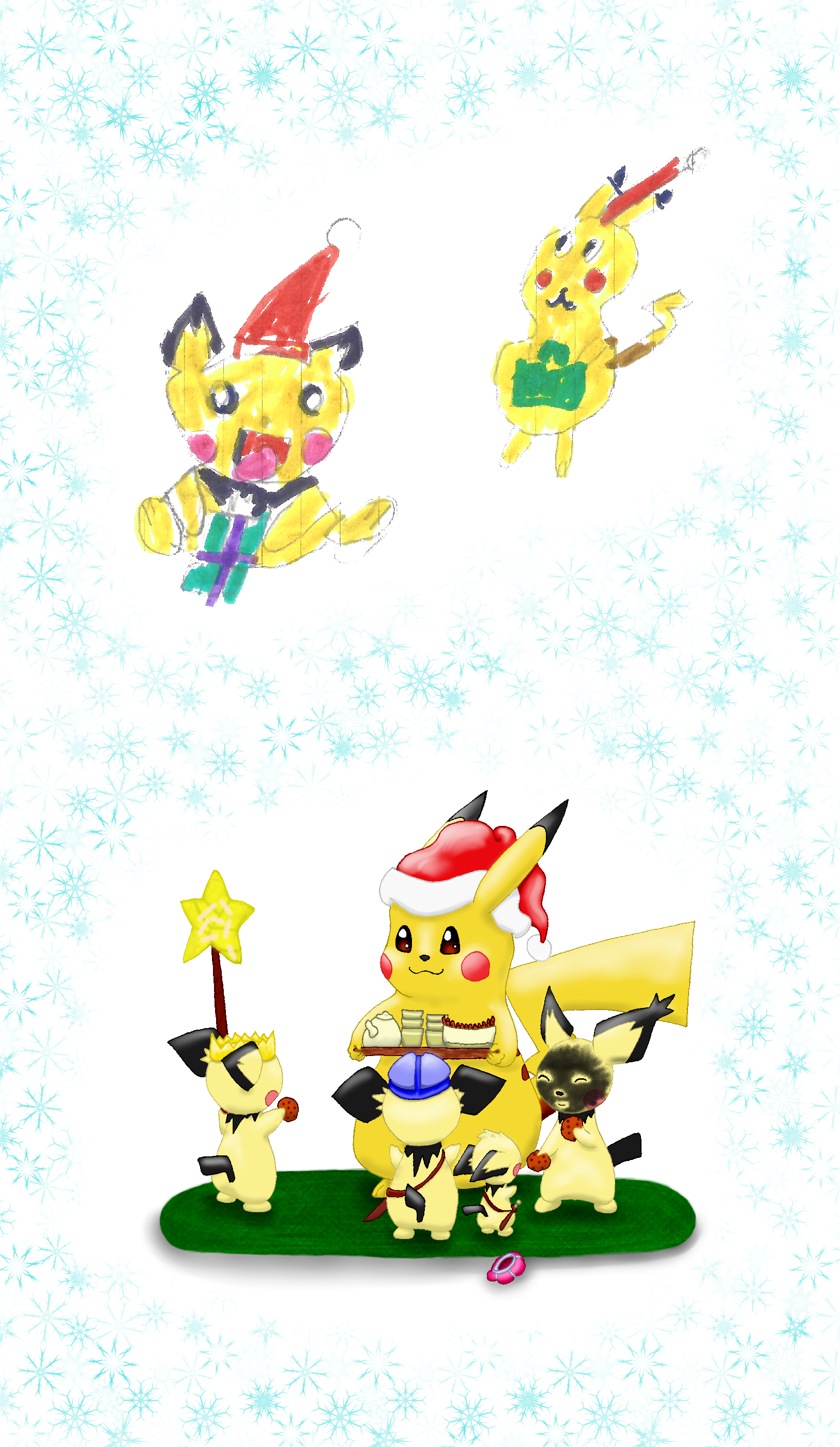 Pokemon rainbow Secret Santa 2014 for Ry-Spirit