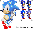 3-D Classic Sonics!