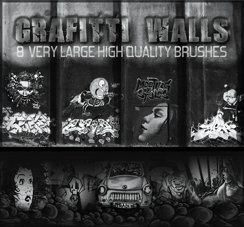 Graffiti Wall Brushes