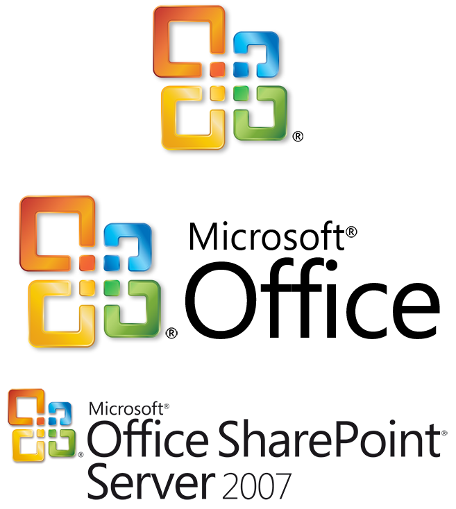 Office 2007 Official PSD Logo
