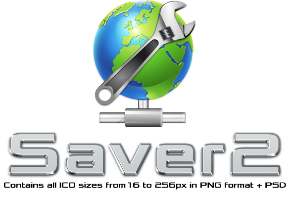 Saver2 Icon [PNG+ICO+PSD]