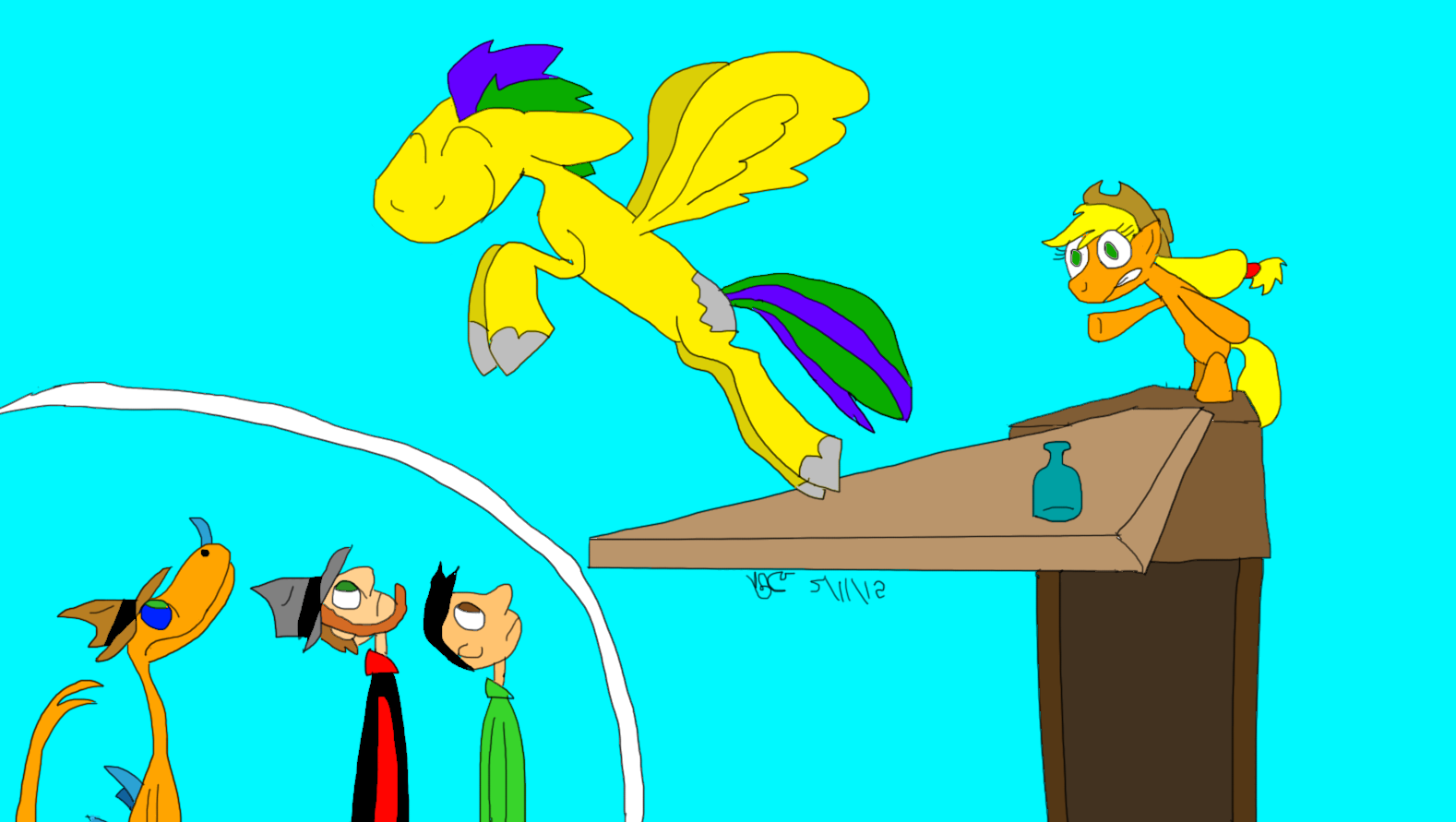 Leap of Faith Collaboration Title Card by SnazzyChapeau on DeviantArt