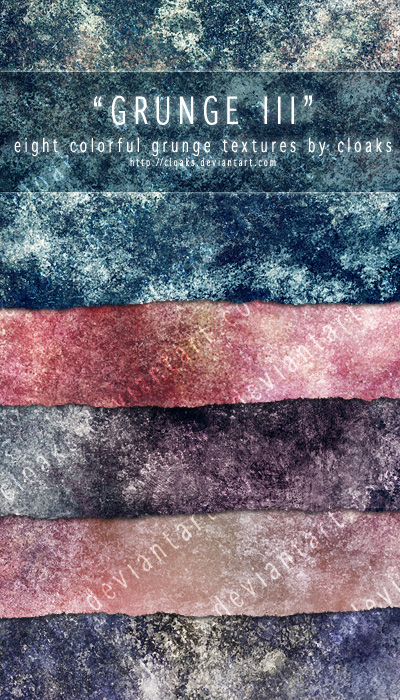 Grunge III Texture Pack by cloaks
