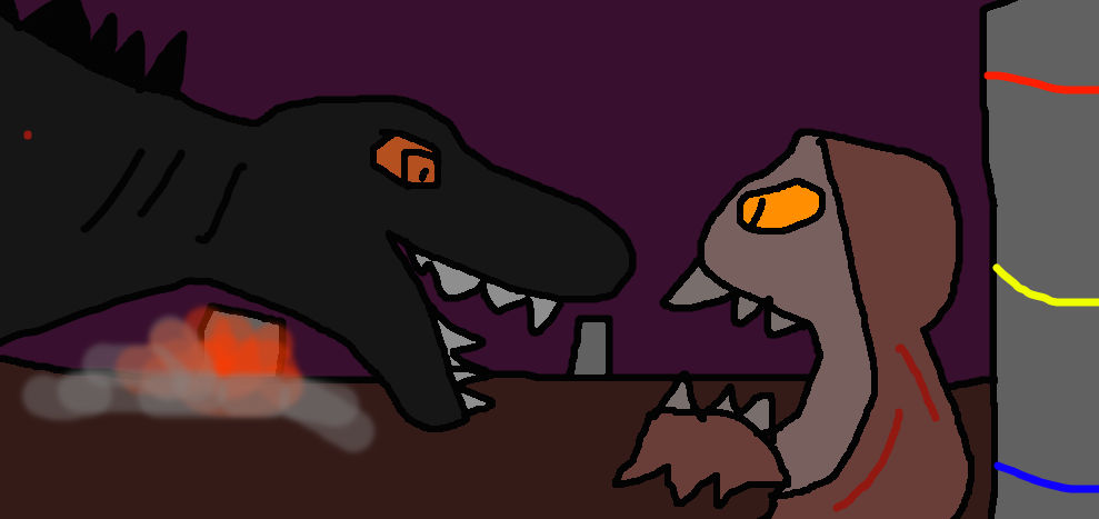 godzilla vs kong (the roar off) by woahcrashbandicoot on DeviantArt