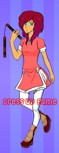 Dress up game finished