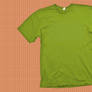 Green T-Shirt Template