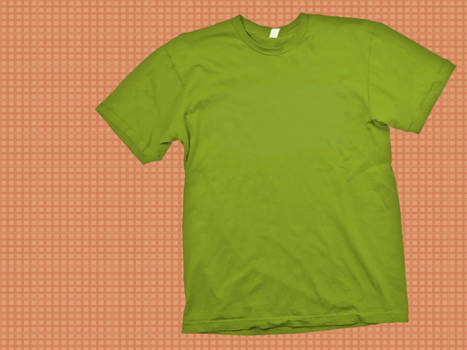 Green T-Shirt Template