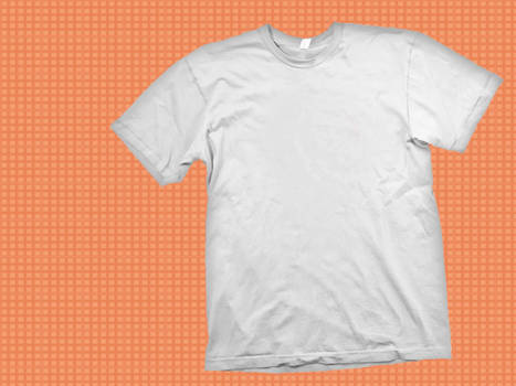 White T-shirt Template