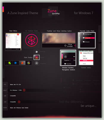 Zune QuickPlay for Win7