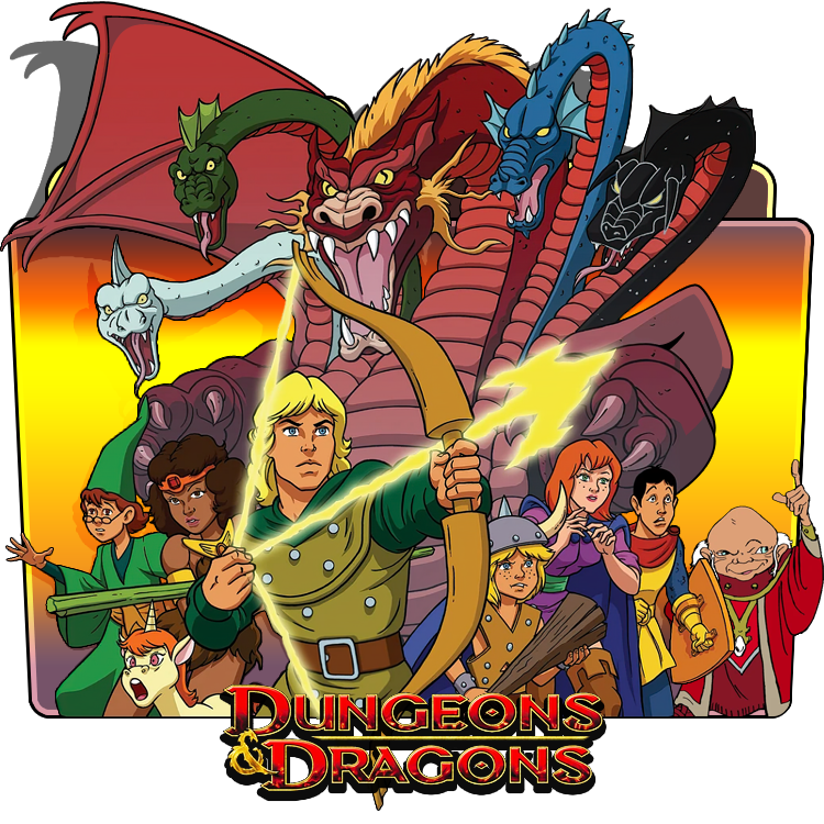 Dungeons And Dragons Cartoon Where To Watch Dungeons and Dragons TV series ICO by MASTERQ2 on DeviantArt