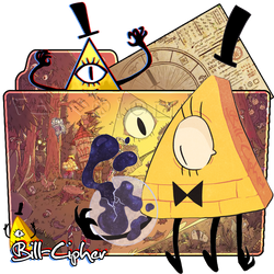 Gravity Falls Bill-Cipher ICO