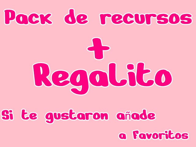 Pack de Recursos+REGALITO..