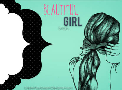 Brush}-Beautiful Girl