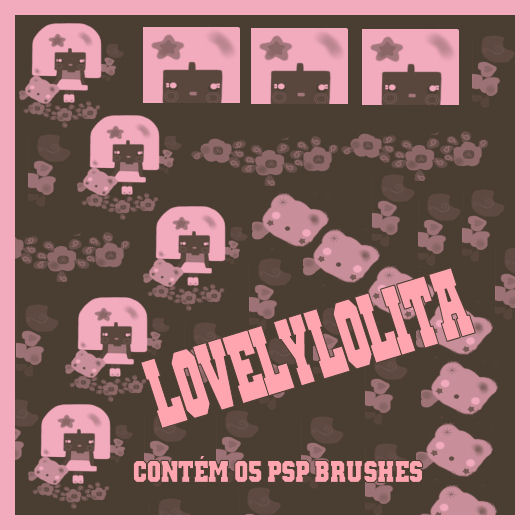 LovelyLolita Brush Set