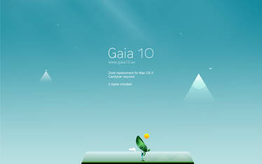 Gaia10 OS X Dock