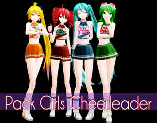 [DL] Pack YYB Girls Cheerleader by Carol--chan