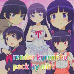 Render Pack Kuroneko By Nina