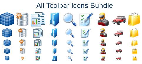 All Toolbar Icons