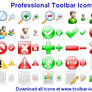 Professional Toolbar Icons