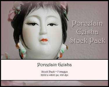 Porcelain Geisha Stock Pack