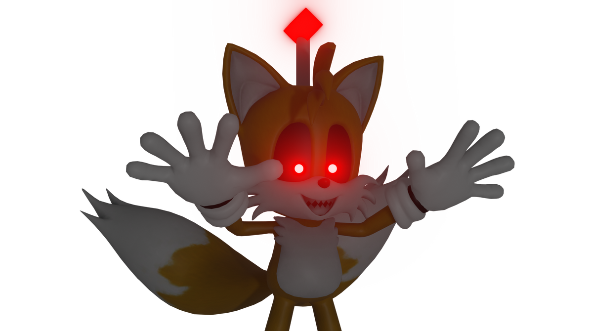 the vs Sonic.exe mod has made me always think about Tails Doll now, so I  drew the scrunkly : r/FridayNightFunkin