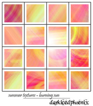 Texture set04 - Burning Sun