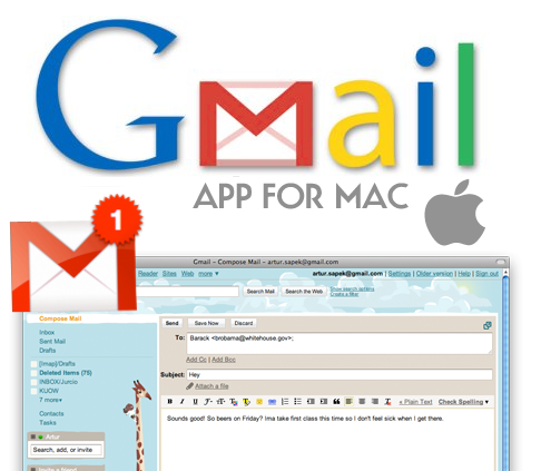gmail client imac
