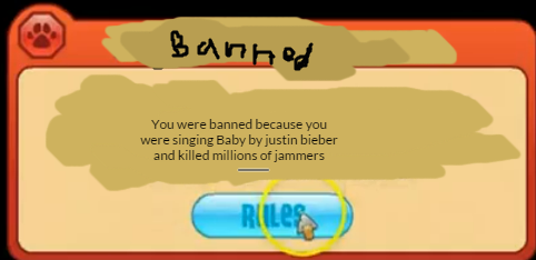 Fake Animal Jam Ban by pokemonroxy10 on DeviantArt