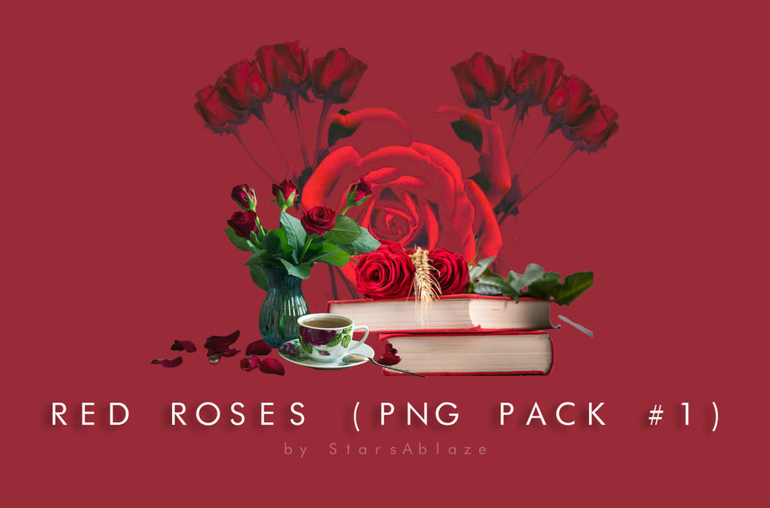 Red Roses (PNG Pack no. 1) by ProudToBeSarxastic on DeviantArt
