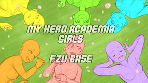 Free to Use! My Hero Academia Girls Base