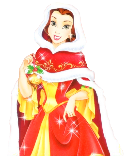 Belle Disney Christmas (the most beautiful) by AsfodeloGato on DeviantArt