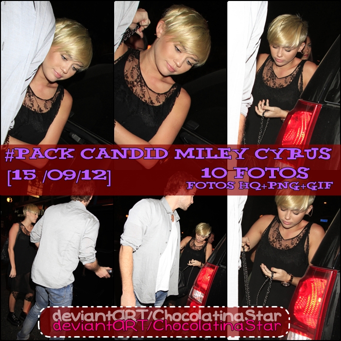 Miley Cyrus Candid