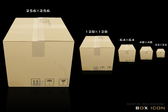 Cardboard Box Icon