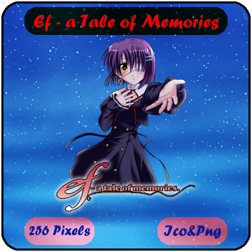 Ef A Tale Of Memories Anime Icon By Mizar86 On Deviantart